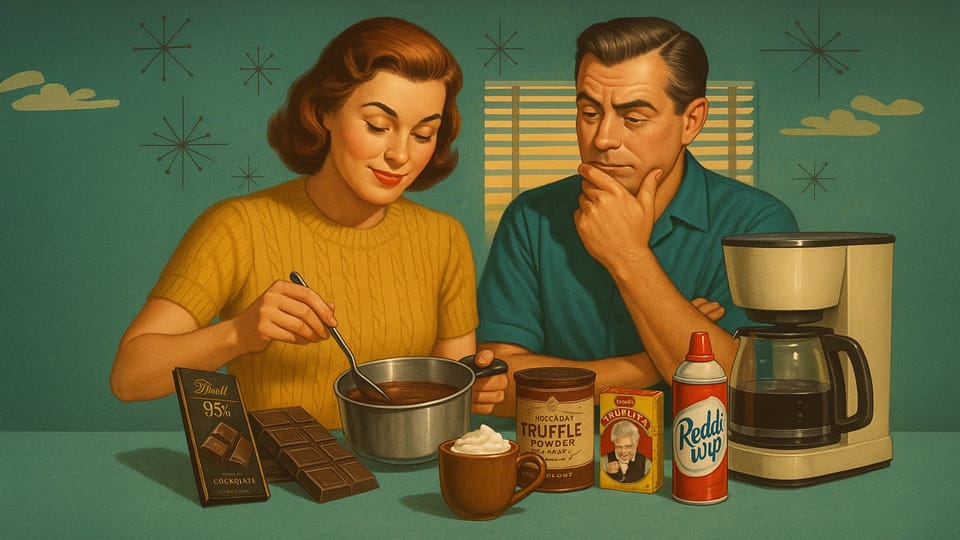 Goodbye, Coffee. hello, Chocolate.