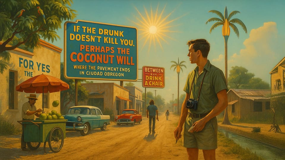 If the Drunk Doesn’t Kill You, Perhaps the Coconut Will